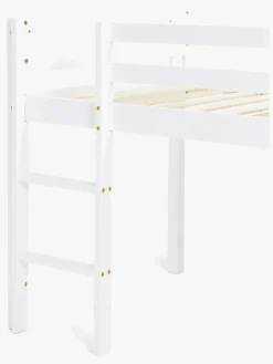 Børn JLY Børnesenge & Tilbehør-PIRAT Juniorseng m. Sengegardin 90x190, Hvid