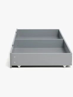 Børnesenge & Tilbehør|JLY Sengeskuffe ISA, Mørkegrå Grå