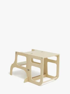 Børnemøbler|JLY SIRI Læringstårn, Natur Beige