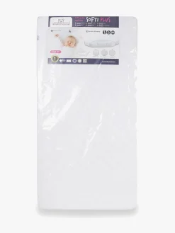 Børnesenge & Tilbehør|JLY TYRA Juniorseng med Rutsjebane & Madras 90x190, Hvid