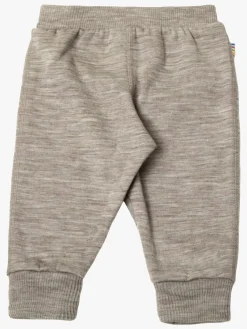 Børn Joha Underdele|Uldtøj-Joggingbukser Merinould, Sesame Melange