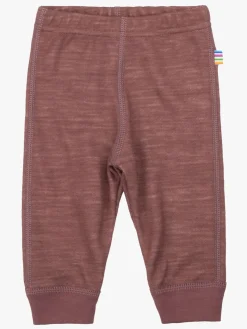 Underdele|Joha Leggings Merinomix, Dark Rose Lyserød