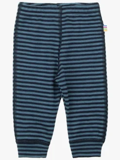 Underdele|Joha Leggings Merinould, Blue Blå