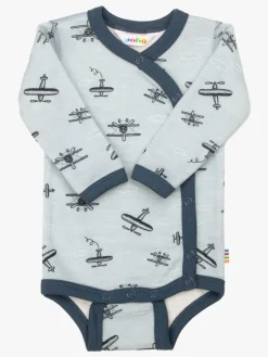 Bodyer & Heldragter|Joha Slå-om Body Merinomix, Light Blue