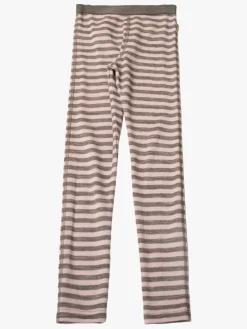 Børn Joha Underdele-Stripe Leggings, Mint