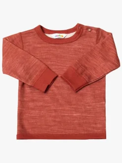 Uldtøj|Overdele|Joha Trøje, Chili Red