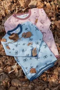 Uldtøj|Overdele|Joha Trøje Merinomix, Light Blue Blå