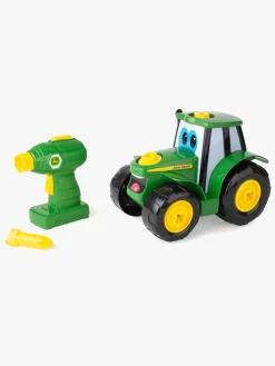 JohnDeere Legetøjsbiler & -Fartøjer-John Deere Byg Selv Johnny Traktor