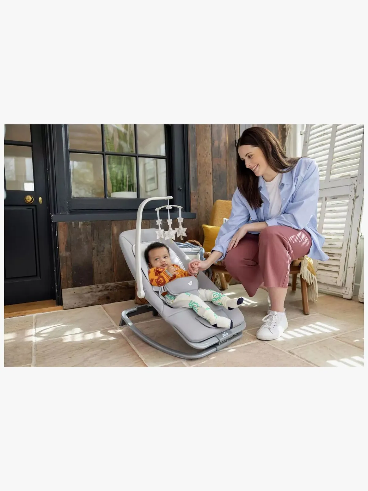 Skråstole & Babygynger|Joie Dreamer Skråstol, Arctic