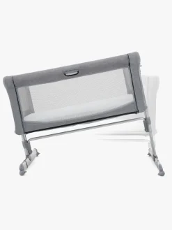 Børnesenge & Tilbehør|Joie Roomie Bedside Crib, Gray Flannel