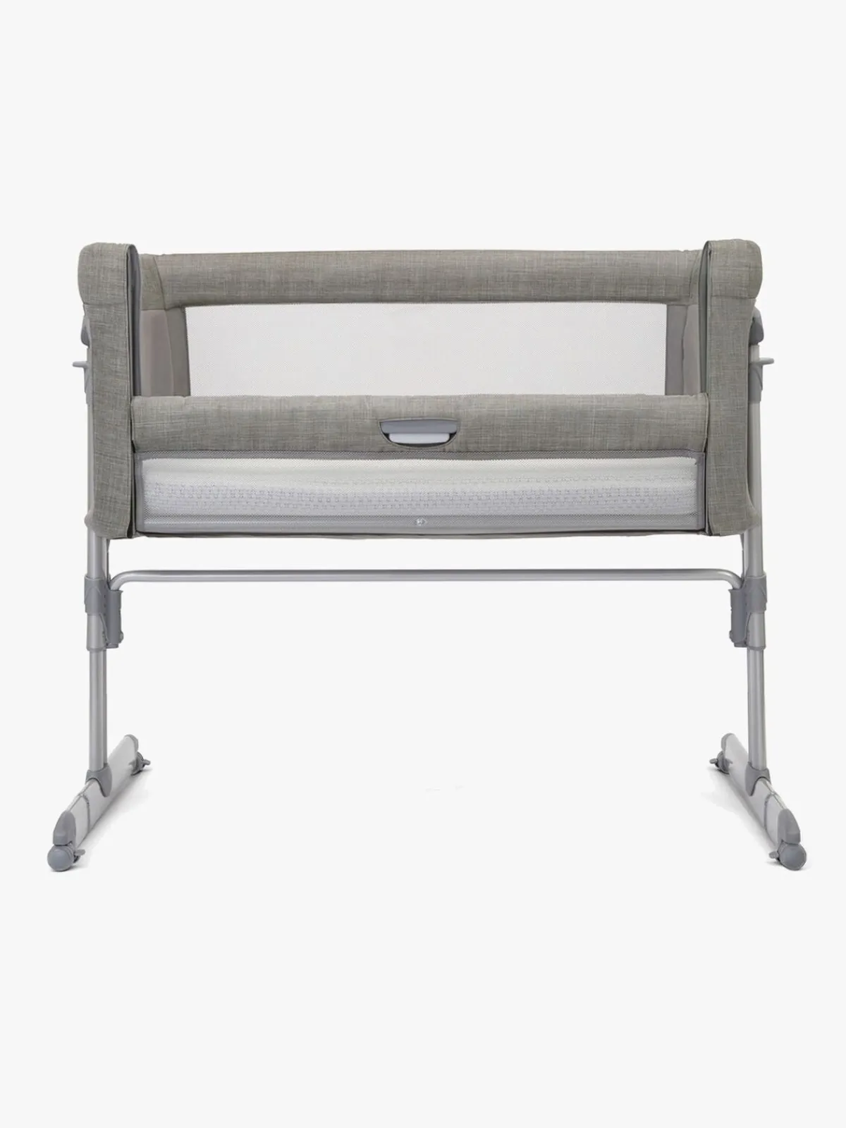Børn Joie Børnesenge & Tilbehør-Roomie Glide Bedside Crib og Weekendseng, Foggy Gray
