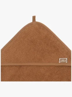 Børn Jollein Uv & Strand-Babyhåndklæde 75x75cm, Caramel