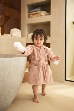 Uv & Strand|Jollein Badekåbe 3-4 År, Wild Rose Lyserød