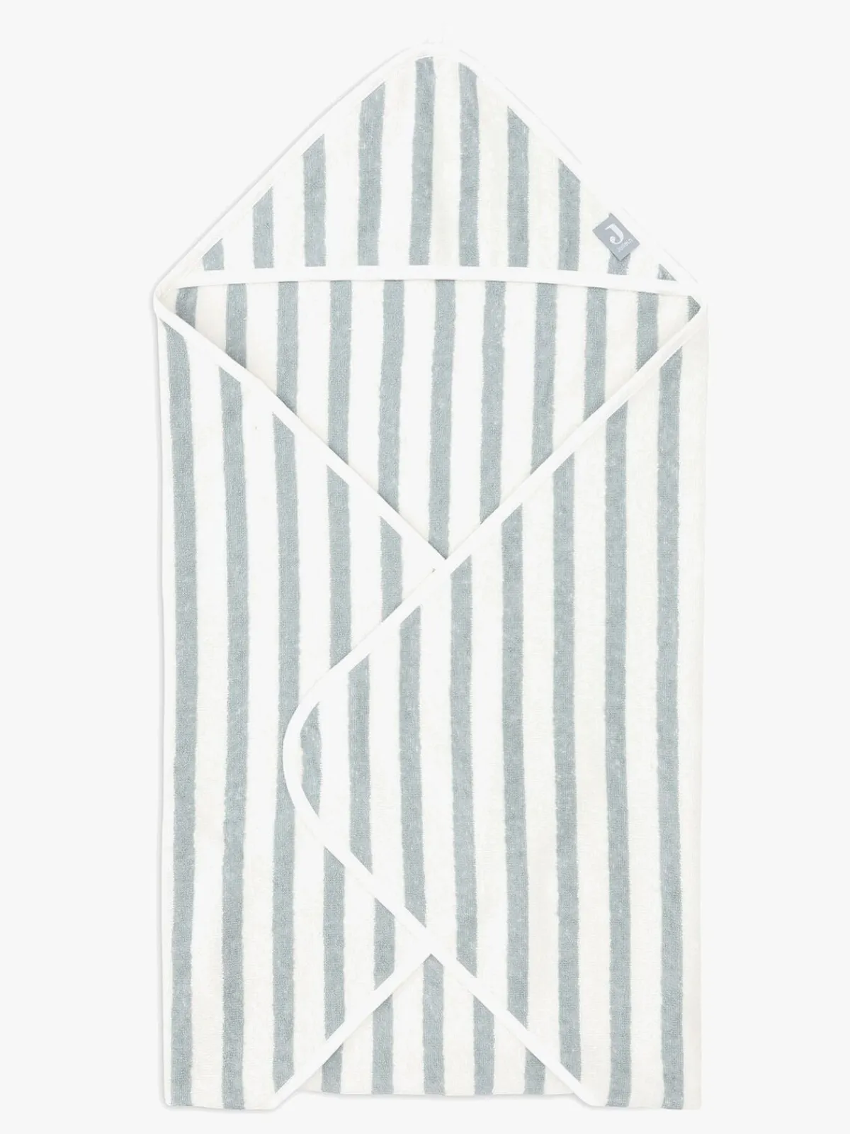 Badeværelset|Jollein Badekåbe 75x75cm, Stripe Sea Green Grøn