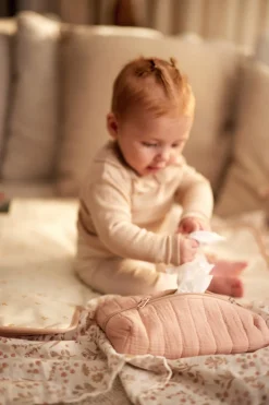 Pleje & Hygiejne|Jollein Beholder til Vådservietter, Wild Rose Lyserød