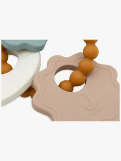 Babylegetøj|Jollein Bidelegetøj, Lovely Birds Beige