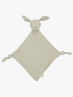 Stofbleer, Nusseklude & Babytæpper|Jollein Bunny Ears Diinglis Nusseklud, Olive Green Grøn