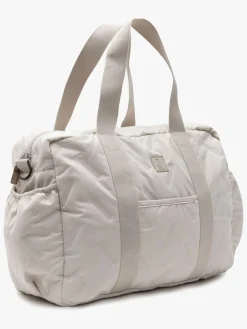 Pusletasker|Jollein Embossed Lily Pusletaske, Sand Beige