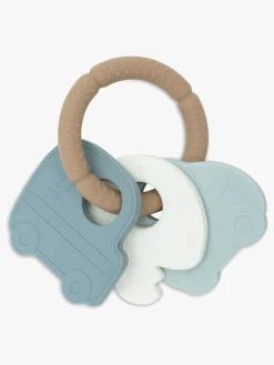 Jollein Babylegetøj-Gummi Nøglering Bidelegetøj, On The Go