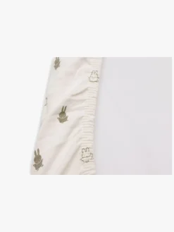 Pusleborde|Jollein Happy Miffy Puslepudebetræk 50x70cm, Olive Green Grøn