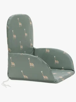 Højstole & Tilbehør|Jollein Hynde, Jungle Jambo Giraffe Grøn