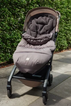 Køreposer|Jollein Kørepose, Puffed Grey Grå