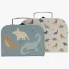 Opbevaring|Jollein Kufferter Roarsome 2-pak, Multi