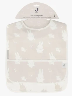 Jollein Spisetid-Miffy&Snuffy Hagesmæk 2-pak, Nougat