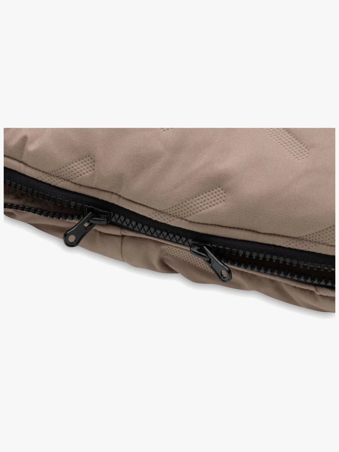 Køreposer|Jollein Minikørepose, Embossed Milky Coffee Beige