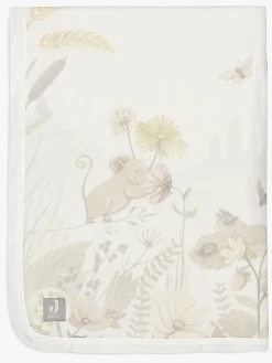 Interiør|Jollein  Perlefløjlsforet Tæppe, Dreamy Mouse