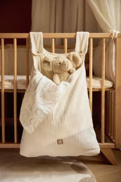 Opbevaring|Jollein Playpen Opbevaringspose Cloudy Rib, Oatmeal