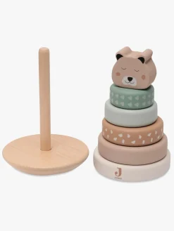 Babylegetøj|Jollein Rocking Ring Stablelegetøj, Jungle Jambo Flerfarvet