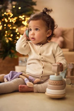 Babylegetøj|Jollein Rocking Ring Stablelegetøj, Jungle Jambo Flerfarvet