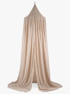 Børnesenge & Tilbehør|Jollein Sengehimmel Vintage 245 cm, Nougat Beige