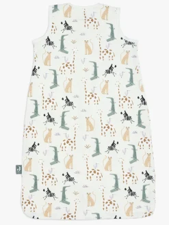 Børn Jollein Børnesenge & Tilbehør-Sovepose Jersey 70 cm, Jungle Jambo