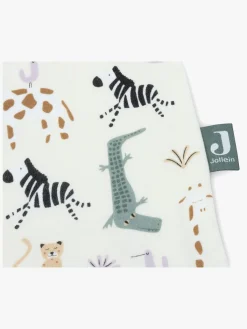 Børn Jollein Børnesenge & Tilbehør-Sovepose Jersey 70 cm, Jungle Jambo