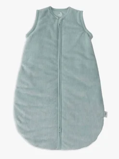 Børn Jollein Børnesenge & Tilbehør-Sovepose med Aftagelig Ærmer Rundt 90 cm, Rib Sea Green