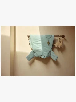 Børn Jollein Børnesenge & Tilbehør-Sovepose med Aftagelig Ærmer Rundt 90 cm, Rib Sea Green