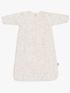 Børnesenge & Tilbehør|Jollein Sovepose med Aftagelig Ærmer 90 cm, Elephant Tales