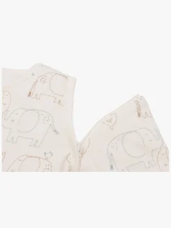 Børnesenge & Tilbehør|Jollein Sovepose med Aftagelig Ærmer 90 cm, Elephant Tales