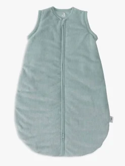 Børn Jollein Børnesenge & Tilbehør-Sovepose med Aftagelig Ærmer Rundt 70 cm, Rib Sea Green