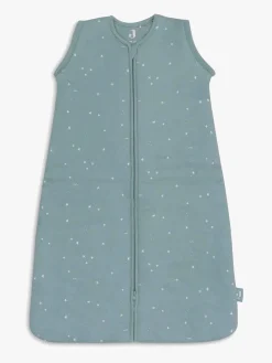 Børnesenge & Tilbehør|Jollein Sovepose med Aftagelig Ærmer 90 cm, Twinkling Sea Green
