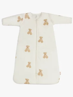 Børnesenge & Tilbehør|Jollein Sovepose med Aftagelig Ærmer 90 cm, Teddy Bear