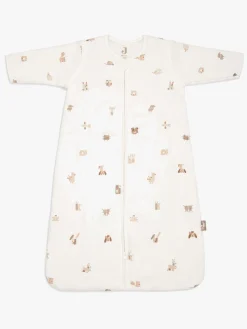 Børn Jollein Børnesenge & Tilbehør-Sovepose med Aftagelig Ærmer 90 cm, Animal Friends
