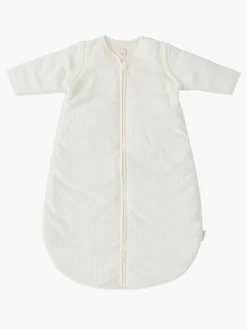 Børn Jollein Børnesenge & Tilbehør-Sovepose med Aftagelig Ærmer Rundt 90 cm, Rib Ivory