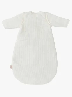 Børn Jollein Børnesenge & Tilbehør-Sovepose med Aftagelig Ærmer Rundt 90 cm, Rib Ivory
