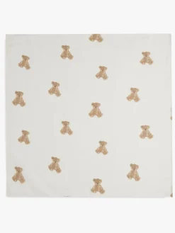 Stofbleer, Nusseklude & Babytæpper|Jollein Stofble 3-Pak, Teddy Bear Hvid/Beige