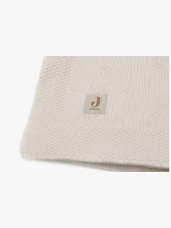 Interiør|Jollein Strikket Tæppe Cozy, Ivory