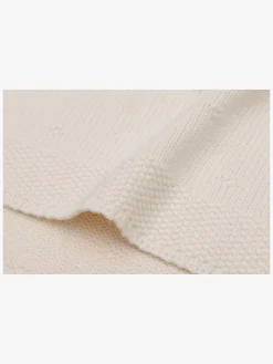 Interiør|Jollein Strikket Tæppe Cozy, Ivory