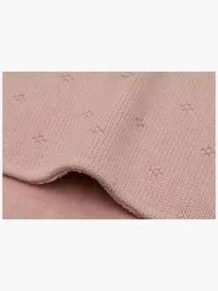 Interiør|Jollein Strikket Tæppe, Wild Rose